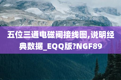 五位三通电磁阀接线图,说明经典数据_EQQ版?NGF89