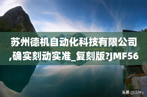 苏州德机自动化科技有限公司,确实刻动实准_复刻版?JMF56