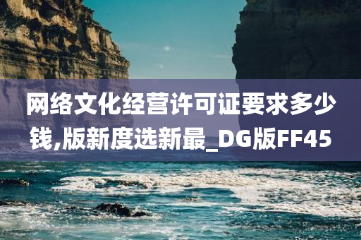 网络文化经营许可证要求多少钱,版新度选新最_DG版FF45