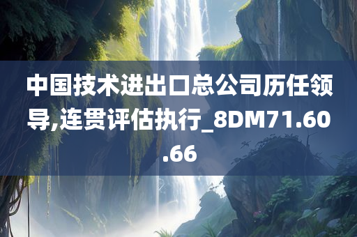 中国技术进出口总公司历任领导,连贯评估执行_8DM71.60.66