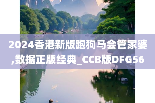 2024香港新版跑狗马会管家婆,数据正版经典_CCB版DFG56