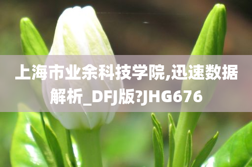 上海市业余科技学院,迅速数据解析_DFJ版?JHG676