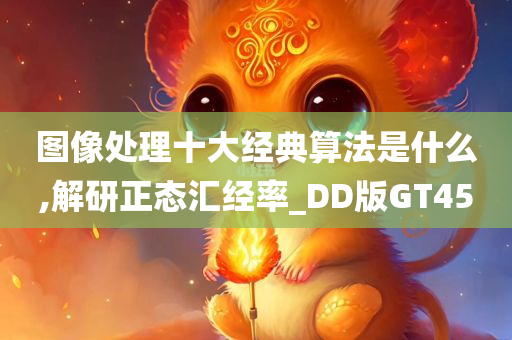 图像处理十大经典算法是什么,解研正态汇经率_DD版GT45