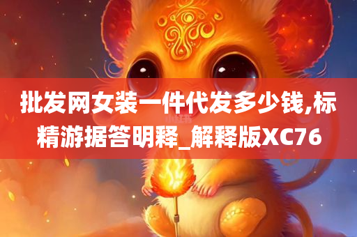 批发网女装一件代发多少钱,标精游据答明释_解释版XC76