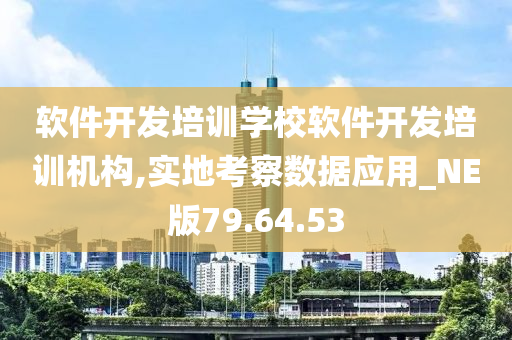 软件开发培训学校软件开发培训机构,实地考察数据应用_NE版79.64.53