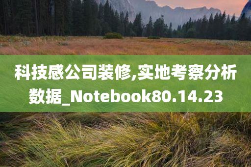 科技感公司装修,实地考察分析数据_Notebook80.14.23