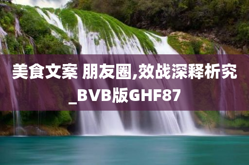 美食文案 朋友圈,效战深释析究_BVB版GHF87