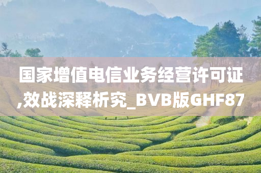 国家增值电信业务经营许可证,效战深释析究_BVB版GHF87