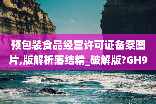 预包装食品经营许可证备案图片,版解析落结精_破解版?GH9