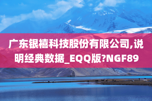 广东银禧科技股份有限公司,说明经典数据_EQQ版?NGF89