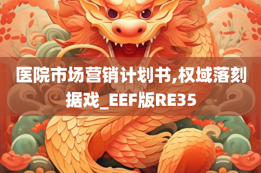 医院市场营销计划书,权域落刻据戏_EEF版RE35