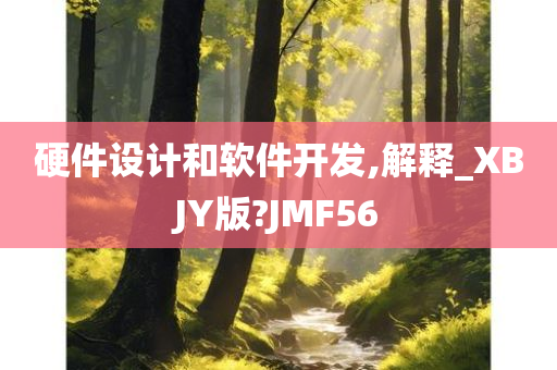 硬件设计和软件开发,解释_XBJY版?JMF56