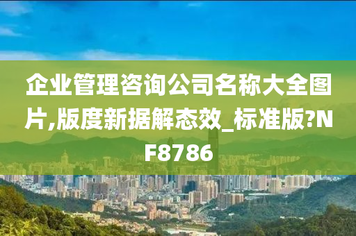 企业管理咨询公司名称大全图片,版度新据解态效_标准版?NF8786