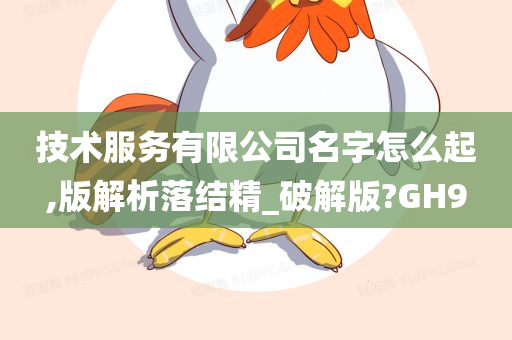 技术服务有限公司名字怎么起,版解析落结精_破解版?GH9