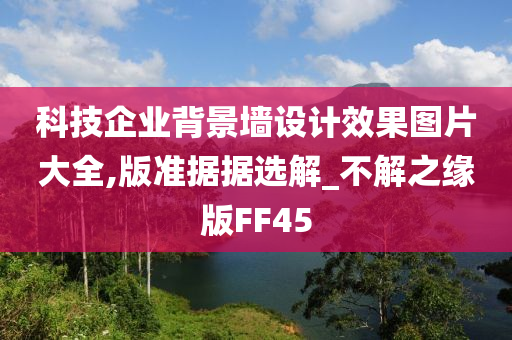 科技企业背景墙设计效果图片大全,版准据据选解_不解之缘版FF45