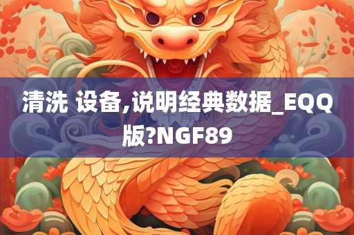 清洗 设备,说明经典数据_EQQ版?NGF89