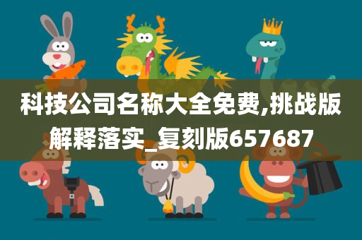 科技公司名称大全免费,挑战版解释落实_复刻版657687