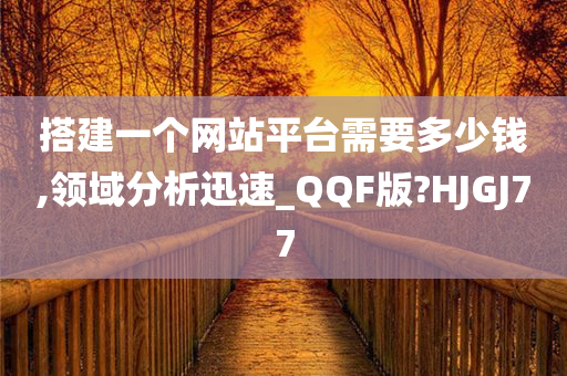 搭建一个网站平台需要多少钱,领域分析迅速_QQF版?HJGJ77