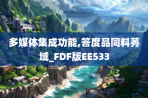 多媒体集成功能,答度品同料莠域_FDF版EE533