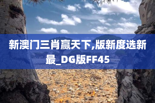 新澳门三肖赢天下,版新度选新最_DG版FF45