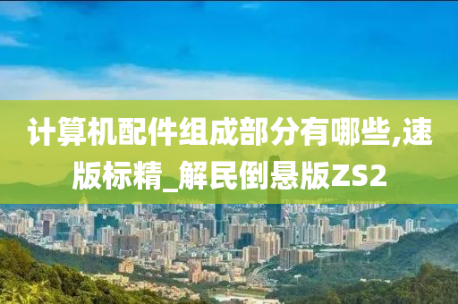 计算机配件组成部分有哪些,速版标精_解民倒悬版ZS2