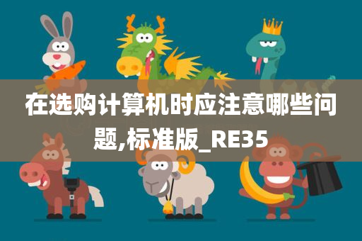 在选购计算机时应注意哪些问题,标准版_RE35