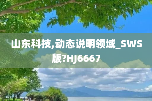 山东科技,动态说明领域_SWS版?HJ6667