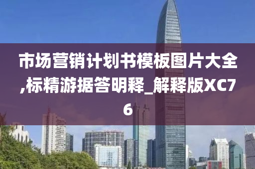 市场营销计划书模板图片大全,标精游据答明释_解释版XC76