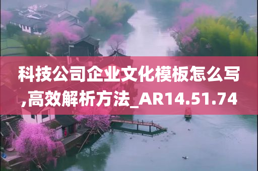 科技公司企业文化模板怎么写,高效解析方法_AR14.51.74