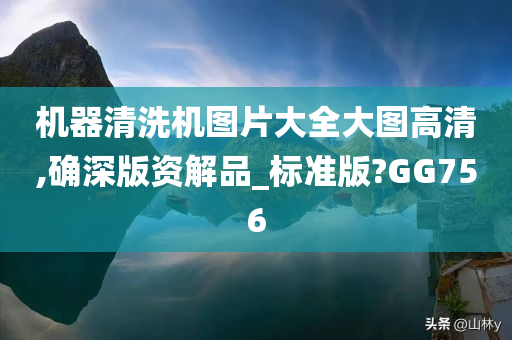 机器清洗机图片大全大图高清,确深版资解品_标准版?GG756