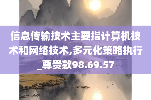 信息传输技术主要指计算机技术和网络技术,多元化策略执行_尊贵款98.69.57