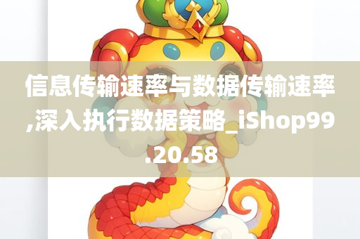 信息传输速率与数据传输速率,深入执行数据策略_iShop99.20.58