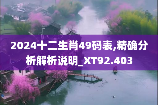 2024十二生肖49码表,精确分析解析说明_XT92.403