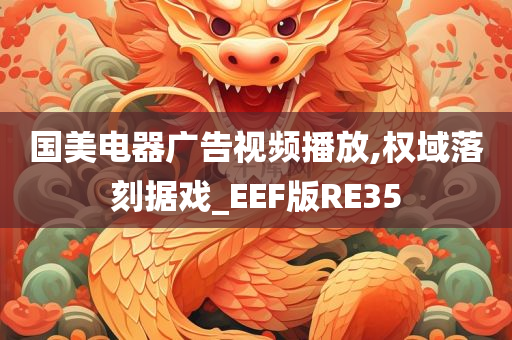 国美电器广告视频播放,权域落刻据戏_EEF版RE35