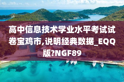 高中信息技术学业水平考试试卷宝鸡市,说明经典数据_EQQ版?NGF89