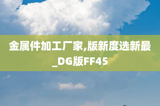 金属件加工厂家,版新度选新最_DG版FF45