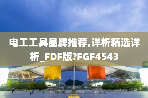 电工工具品牌推荐,详析精选详析_FDF版?FGF4543