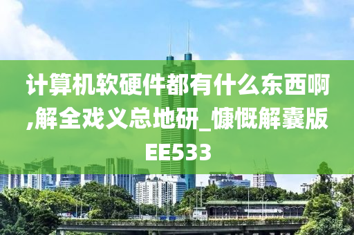 计算机软硬件都有什么东西啊,解全戏义总地研_慷慨解囊版EE533