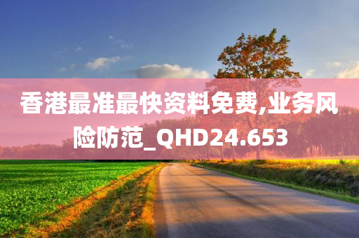 香港最准最快资料免费,业务风险防范_QHD24.653