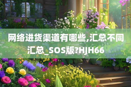 网络进货渠道有哪些,汇总不同汇总_SOS版?HJH66