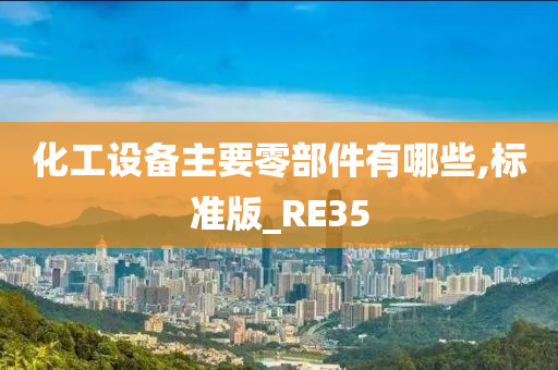 化工设备主要零部件有哪些,标准版_RE35