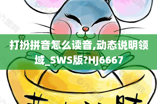 打扮拼音怎么读音,动态说明领域_SWS版?HJ6667