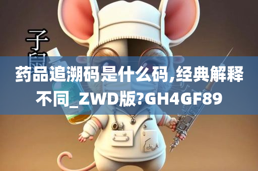 药品追溯码是什么码,经典解释不同_ZWD版?GH4GF89