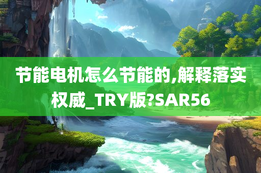 节能电机怎么节能的,解释落实权威_TRY版?SAR56