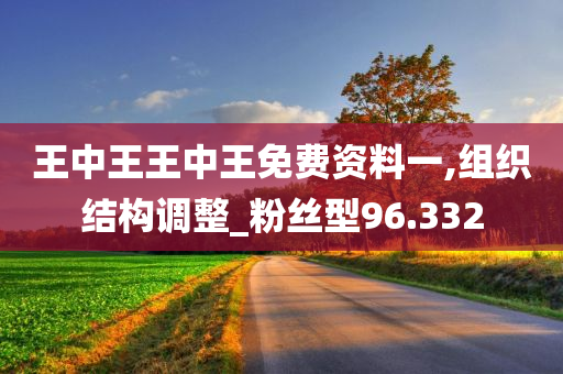 王中王王中王免费资料一,组织结构调整_粉丝型96.332