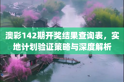 澳彩142期开奖结果查询表，实地计划验证策略与深度解析