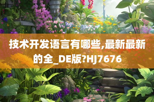 技术开发语言有哪些,最新最新的全_DE版?HJ7676