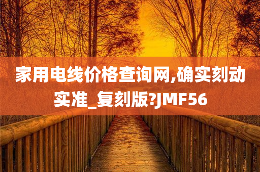 家用电线价格查询网,确实刻动实准_复刻版?JMF56