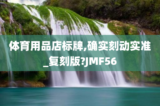 体育用品店标牌,确实刻动实准_复刻版?JMF56