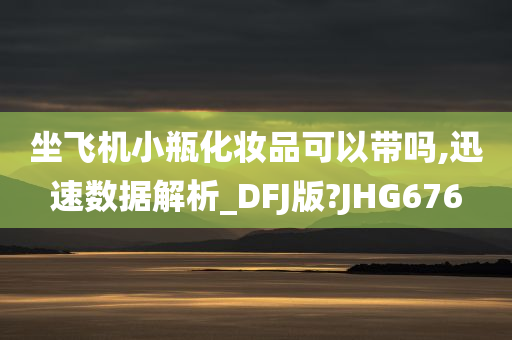 坐飞机小瓶化妆品可以带吗,迅速数据解析_DFJ版?JHG676